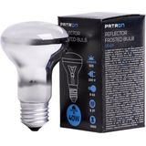 Patron - E27 R63 Reflector Gloeilamp - 40W - Wit - Mat