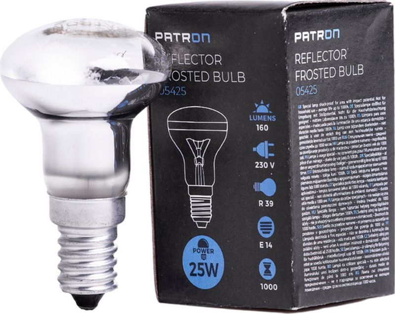 Reflector Lamp - Wit - E14 - 25W - Mat/Dof