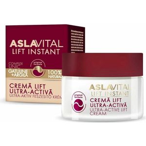 Aslavital Lift Instant, Lift Ultra-Active Crème voor alle huidtypes, 50 ml