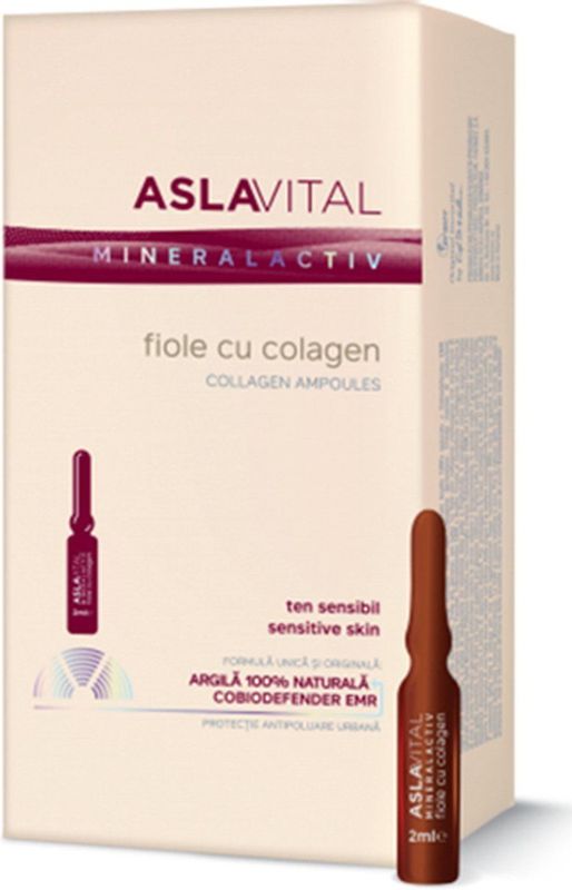 Aslavital - Mineral Active - Collageen Ampullen - 10 x 2 ml