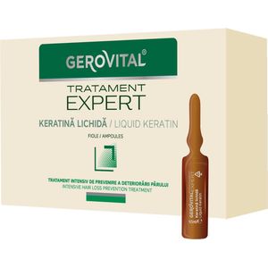 Keratine behandeling haar ampoules - Bestrijdt haaruitval en roos - Voorkomt gespleten haarpunten - keratine treatment - Intensieve herstellende behandeling die haarbeschadiging voorkomt - Treatment Expert - 10 ampullen x 10ml