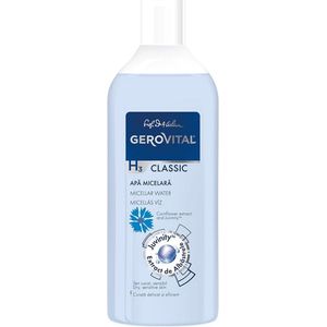 Micellair water - Korenbloemextract en Juvinity- hyaluronzuur - 400ml - voor de droge, gevoelige huid - Gerovital H3 Classic