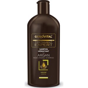 Gerovital Tratament Expert Hydraterende shampoo met Argan oil en Keratine - 250ml