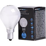 Patron E14 Kogel Gloeilamp | 60W 2700K 510Lm Mat | Dimbaar