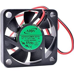 4010 AD0412MX-G70 DC12V 0.08A hydraulic bearing silent cooling fan