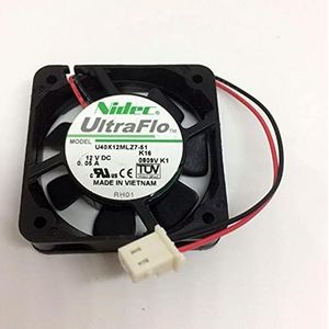 4010 40mm U40X12MLZ7-51 DC12V 0.05A 40 * 40 * 10MM 2Line Cooling Fan