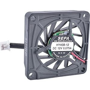 HY40B-12 4cm fan 4008 40x40x8mm 12V 0.075A Thin side hair blow cooling fan