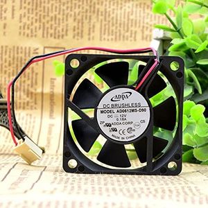 AD0612MS-D90 6015 12V 0.18A 6CM power supply chassis 2-wire cooling fan