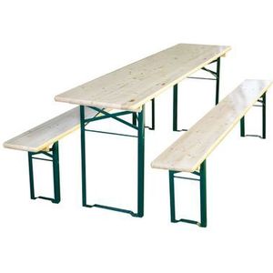 Tuinset Inklapbaar Hout 180x50cm