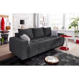 COLLECTION AB Schlafsofa "Bella", mit Bettfunktion und Bettkasten, inkl. loser Rücken- und Zierkissen