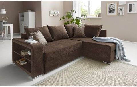 COLLECTION AB Ecksofa "John L-Form", inklusive Bettfunktion und Bettkasten