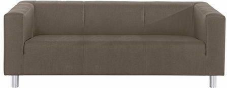 INOSIGN 3-Sitzer "Clip", inkl. komfortablem Wellenfederkern, Maße (B/T/H): 183/85/65 cm