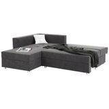 Home affaire Ecksofa »Italia L-Form«, mit Bettfunktion und Bettkasten, Federkern-Polsterung