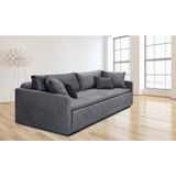 INOSIGN Schlafsofa Potsdam, mit Boxspringaufbau, Bettfunktion & Bettkasten, Dauerschlafsofa