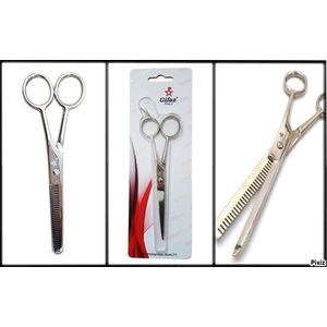 kappersset Kappersschaar SET /Kappersschaar - Haar knipschaar -Dubbele/ Coupeschaar / Uitdunschaar / Effileerschaar 2/ Haarschaaren- Topmodel Schaar scharen//3/Kappersschaar / Knipschaar/ Coupeschaar / Uitdunschaar /Effileerschaar | GIFAZ ITALIË