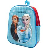 55018 Disney Frozen 2  3D Rugtas/rugzak Blauw/Rood