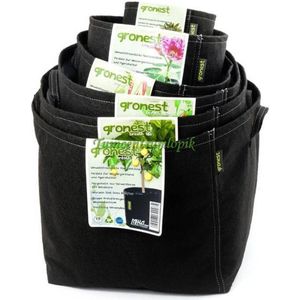 GRONEST AQUA BREATHE FABRIC POT 11 LITER 22 X 22 X 23 CM