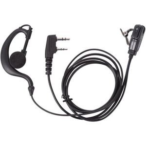 PY29K IN-EAR HOOFDTELEFOON MET CLIP VOOR KENWOOD-AANSLUITING