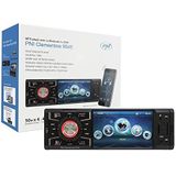 Auto Stereo auto MP5 speler PNI Clementine 9545 1DIN 4 inch scherm, 50W x 4, Bluetooth, FM-radio, SD en USB, 2 cinch-video IN/OUT, zwart