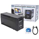 Silvercloud - Safepc 650avr - UPS - Zwart - EU-Steekplaat