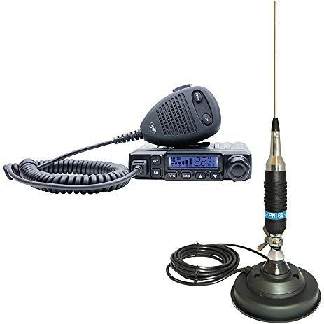 PNI Pakket CB Escort HP 6500 ASQ radio + CB S9 antenne met magneet, Walkietalkie