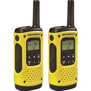 PNI PNI-MTKRT92Y draagbare radio PMR Motorola TLKR T92 H2O IP67 met 2 stuks, geel