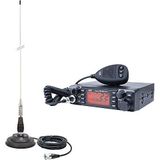 PNI CB PNI ESCORT HP 9001 PRO ASQ einstellbares Radiopaket, AM-FM, 12 V, 4 W + PNI ML100 CB-Antenne, ..., Walkietalkie