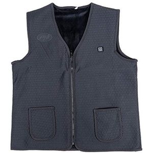 PNI BW-L Heren Elektrisch Vest met USB Vest 3 Verwarmingsniveaus Wasbaar Outdoor Activiteiten Unisex L Zwart L, zwart.