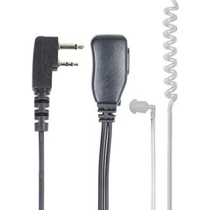 Hoofdtelefoon met microfoon en akoestische buis PNI HF34 met 2-polige midland-stekker