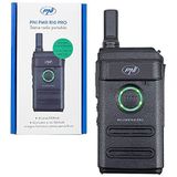 PNI Draagbare radio PMR R10 PRO, 446 MHz, 0,5 W, 16 programmeerbare kanalen, 16 PMR en 50 CTCSS (5 km), Walkietalkie, Zwart