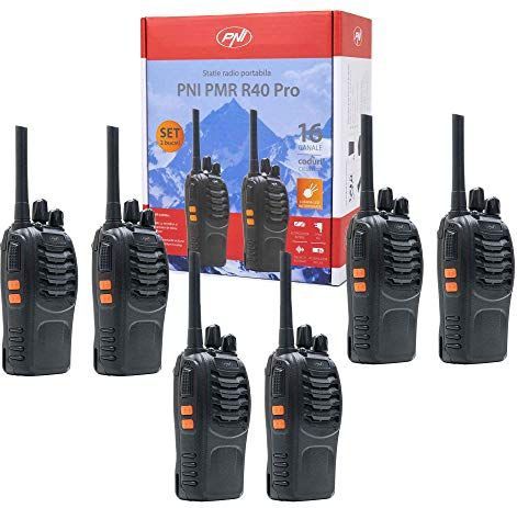 PNI - PMR R40 Pro - Portofoon - Inclusief Batterijen en Oplader