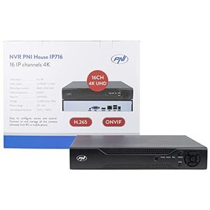NVR PNI House IP716, 16 kanaals 4K, H.265