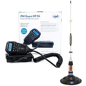 PNI - Escort HP 55 - CB Radio - Inclusief Antenne en Magnetische Voet