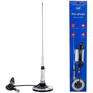 PNI - UHF Antenne UF400 - 47 cm - 430-470 MHz - Magnetische Voet 120 mm