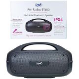 PNI FunBox BT600 draagbare luidspreker, met Bluetooth, 65W, MP3-speler, kaartlezer, USB, draadloze microfoon, 4400mAh batterij, IPX4