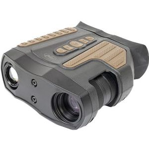 PNI Hunting BH800 Nachtzichtverrekijker met infraroodcamera voor vogelobservatie met 1080p foto en video bij 30 fps, infrarood bereik tot 300 m, 10x optische zoom, batterijduur