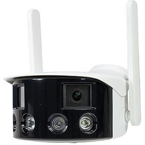 PNI Videobewakingscamera IP590, draadloos, met IP, dubbele lens, 2 x 2 MP, 180 graden, micro-SD-kaartsleuf