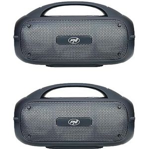 PNI - FunBox BT600 - Draagbare Luidspreker - Zwart - Bluetooth 5.1 - IPX4