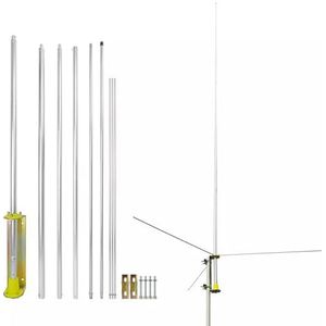 PNI - DBA27 - Basisantenne - Wit - Aluminium - 620 cm - 5 elementen