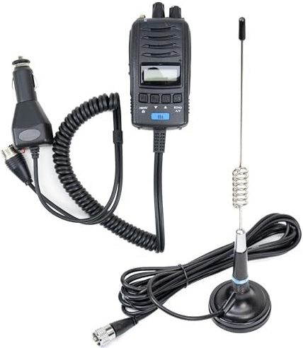 CB - TTi TCB-H100 - Radiostation - Zwart - 12V/24V - Frequentiebereik 26-28 MHz