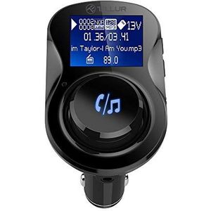 Tellur FMT-B3 zwart, Auto-adapter, Zwart