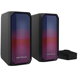 Serioux 2.0 Gaming Speakers Kyro X522, RGB Lighting, Bluetooth