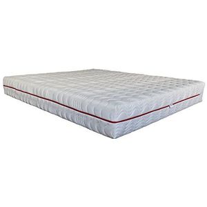 Best Sleep, Matras ""Waves"", 7 comfortzones, schuim, wit, 90 x 190 cm, dikte 24 cm