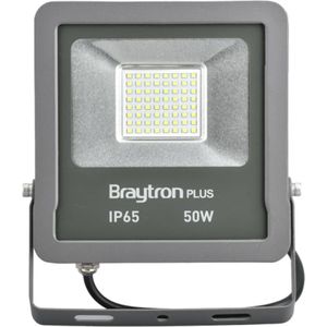 Braytron LED Bouwlamp / Breedstraler 50W - Grijs/Groen - IP65