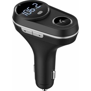 Tellur - Bluetooth FM Transmitter B5 - Zwart - V4.2 - LCD-display