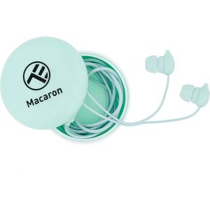 Tellur - In-Ear Headset - Blauw - Bedraad - Lichtgewicht met In-line Bediening