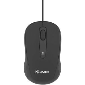 Tellur - Basis Bedrade Muis - Zwart - USB