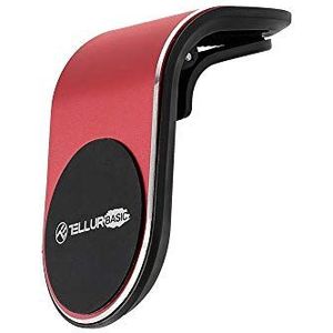 Tellur Basic Car Phone Holder Magnetic MCM7, Air Vent Mount, rood