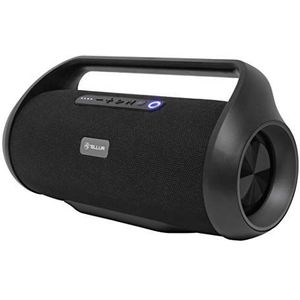 TELLUR Obia Bluetooth-luidspreker, 50 W, True Wireless Stereo, IPX5, spatwaterdicht, handsfree-functie, USB, AUX-aansluiting, 3,5 mm, zwart