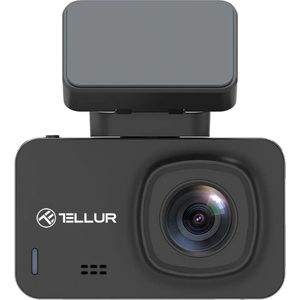 Tellur Dash Patrol DC3 4K, GPS, WiFi zwart (Ingebouwd display, GPS-ontvanger, 4K), Dashcams, Zwart